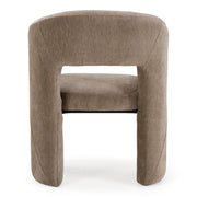 Weaver - Modern Tan Fabric Dining Chair — view 4