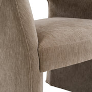 Weaver - Modern Tan Fabric Dining Chair — view 5
