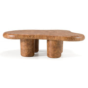 Weskan - Modern Faux Burl Coffee Table — view 2