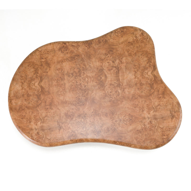 Weskan - Modern Faux Burl Coffee Table — view 4