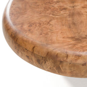 Weskan - Modern Faux Burl Coffee Table — view 5