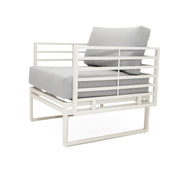 Wharf - Outdoor Light Grey and White Sofa Set — view 5