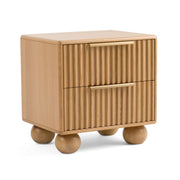 Winters - Modern Natural Oak Nightstand — view 4
