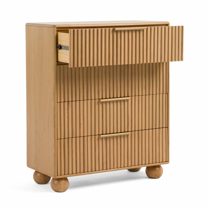 Winters - Modern Natural Oak Chest — view 5