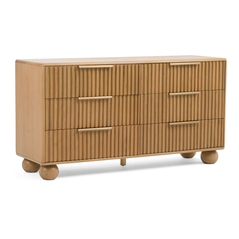Winters - Modern Natural Oak Dresser — view 3