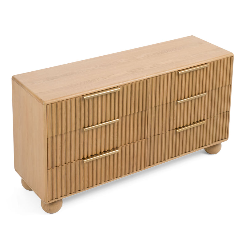Winters - Modern Natural Oak Dresser — view 4