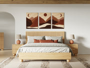Winters - Modern Natural Oak Nightstand — view 2