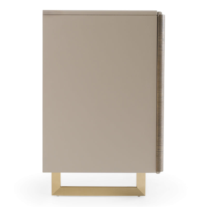 Wynetta - Modern Grey Ash Buffet — view 4