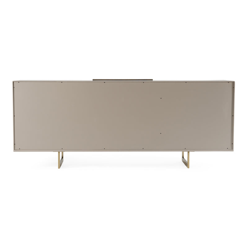 Wynetta - Modern Grey Ash Buffet — view 5