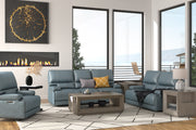 Parker Living Whitman - Verona Azure - Powered By Freemotion Power Reclining Sofa Loveseat and Recliner