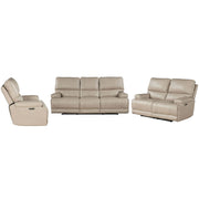 Parker Living Whitman - Verona Linen - Powered By Freemotion Power Reclining Sofa Loveseat and Recliner