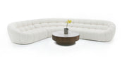 Yolonda - Off-White Fabric Sectional Sofa