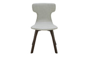 Zach - Modern Grey Eco-Leather Dining Chair (Set of 2)