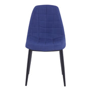 Zella - Modern Blue Dining Chair (Set of 2) — view 4
