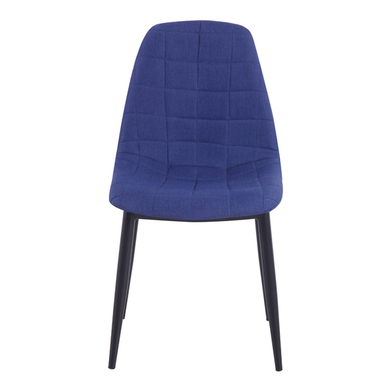 Zella - Modern Blue Dining Chair (Set of 2) — view 4