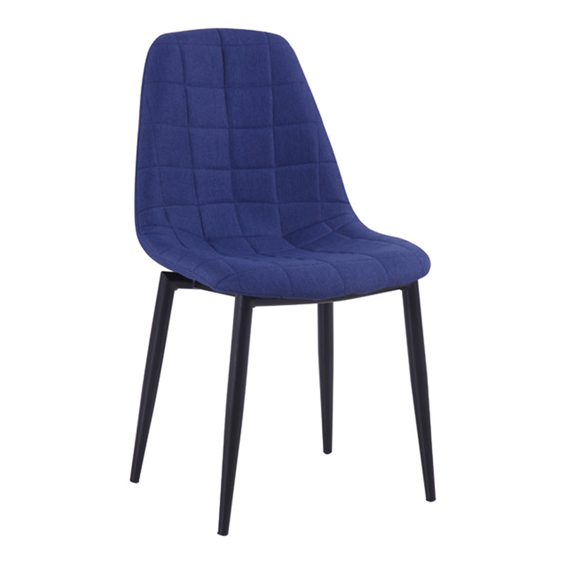 Zella - Modern Blue Dining Chair (Set of 2) — view 5