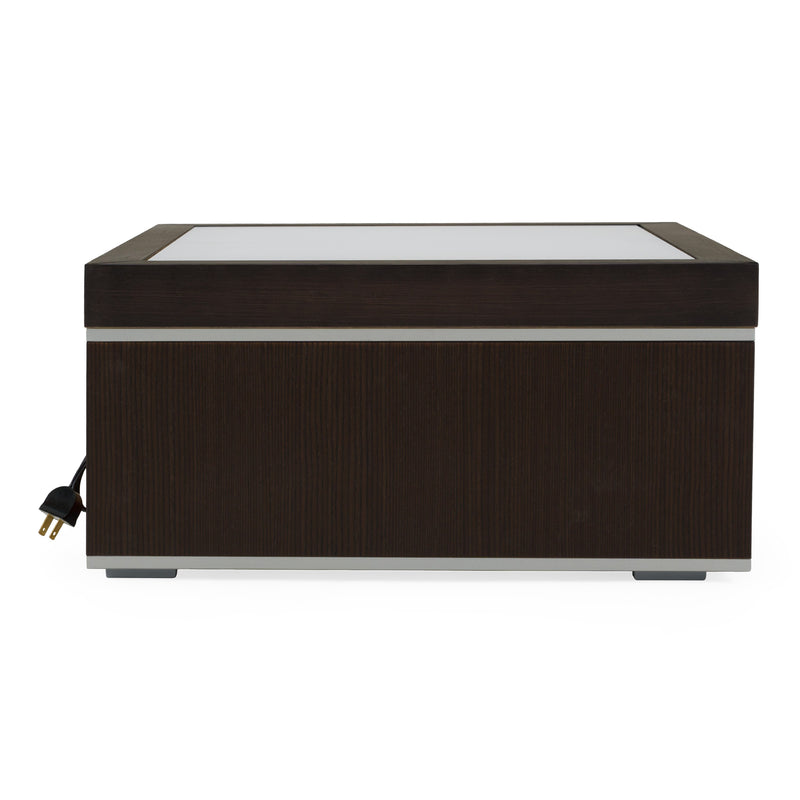SMA Zen Comp 50 Modern Tobacco Nightstand — view 2